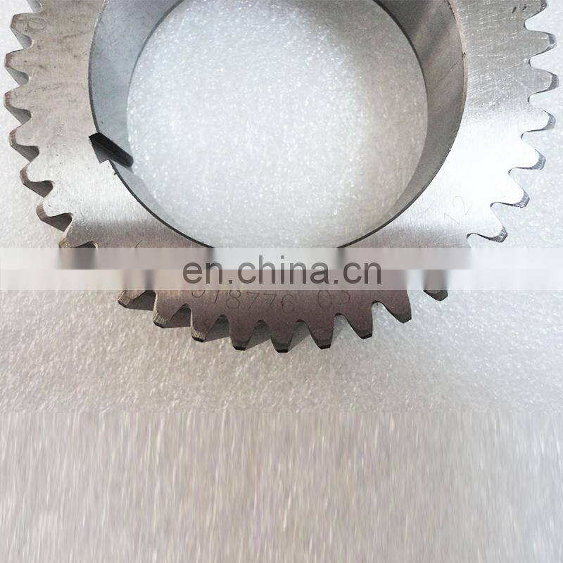 Golden quality diesel engine spare parts machinery stainless steel 6CT 3918776 crankshaft gear for tractors
