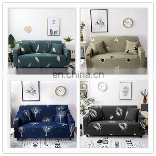 china factory Digital Printing Protect Elastic Sofa set cover printed sofa cover slipcover for Household Decoration