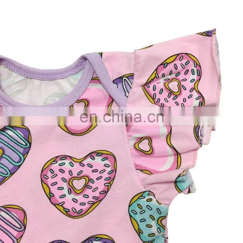 Boutique clothing for kids baby girl clothes soft cotton newborn baby romper