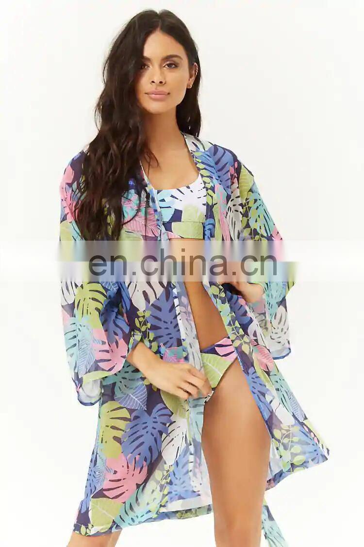 Beach Cover up Chiffon Kaftan Beach Bathing suit Cover ups Tunics for Beach Saida de Praia Swim cover up Sarong Beachwear