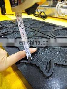 new products !china supplier 24 pieces Nontick Korea waffle make fish shapes machine
