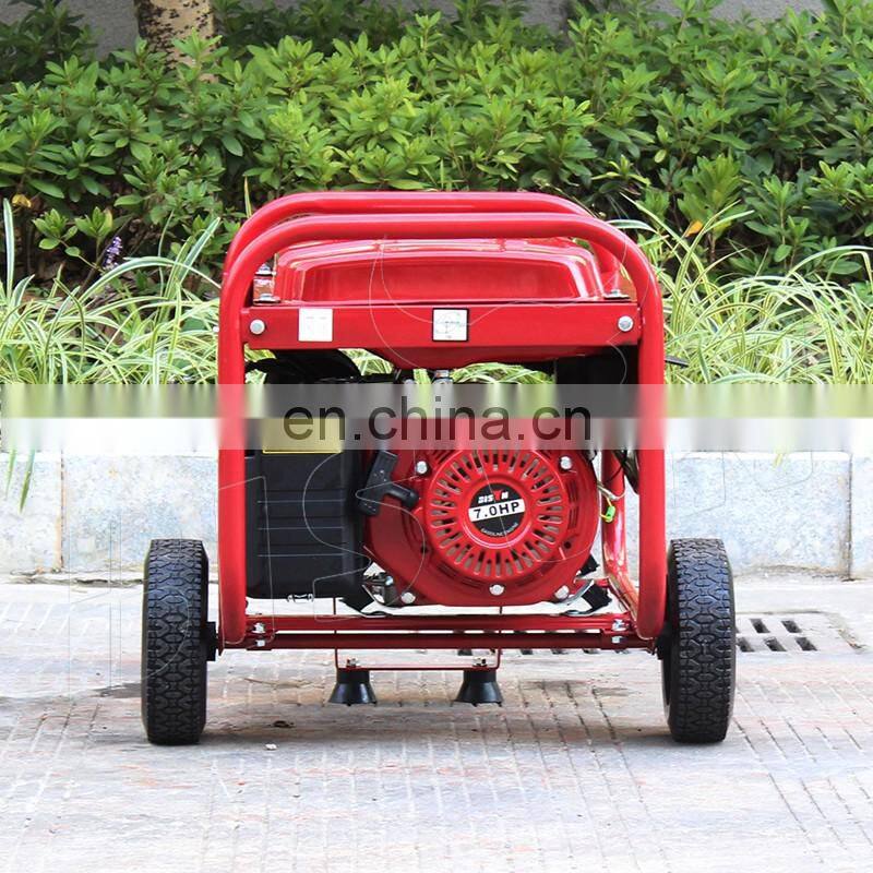 BISON China Taizhou BS3000E 60hz Frequency Chinese Portable Generators Left Crank Case 2.5kw 220v Gasoline Generator