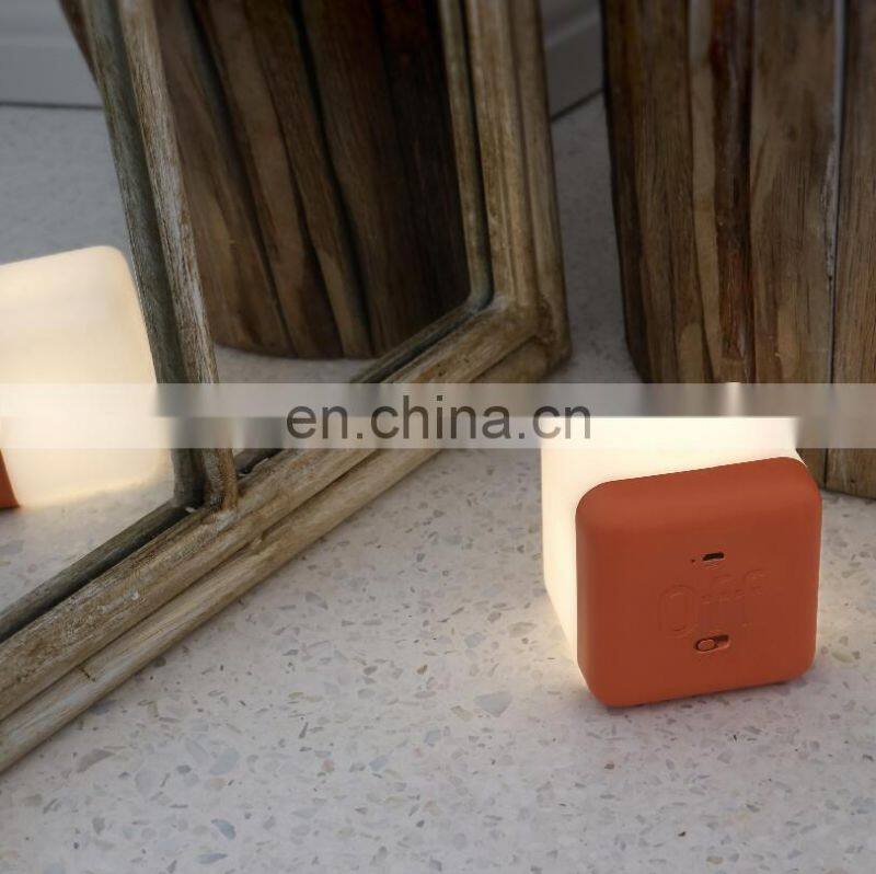 2020 amazon hot sale smart time night light baby night light USB rechargeable LED night light