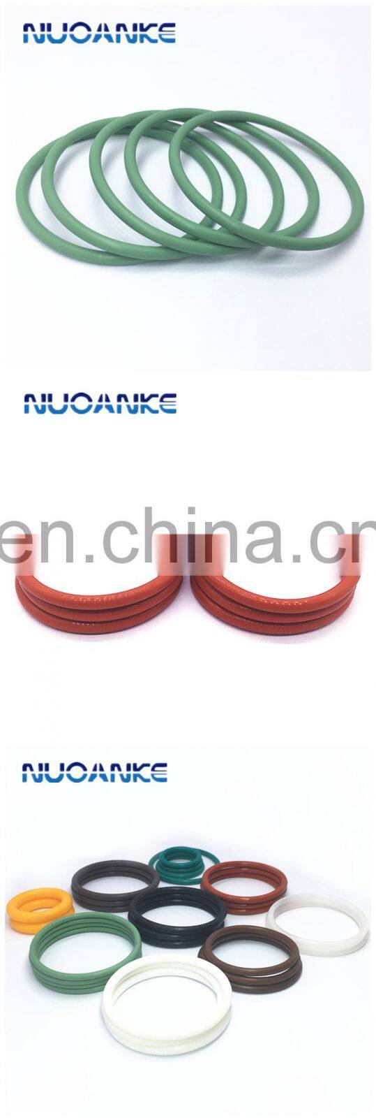 High Temperature And Pressure Resistance FPM O-Ring FKM Green Rubber O Ring