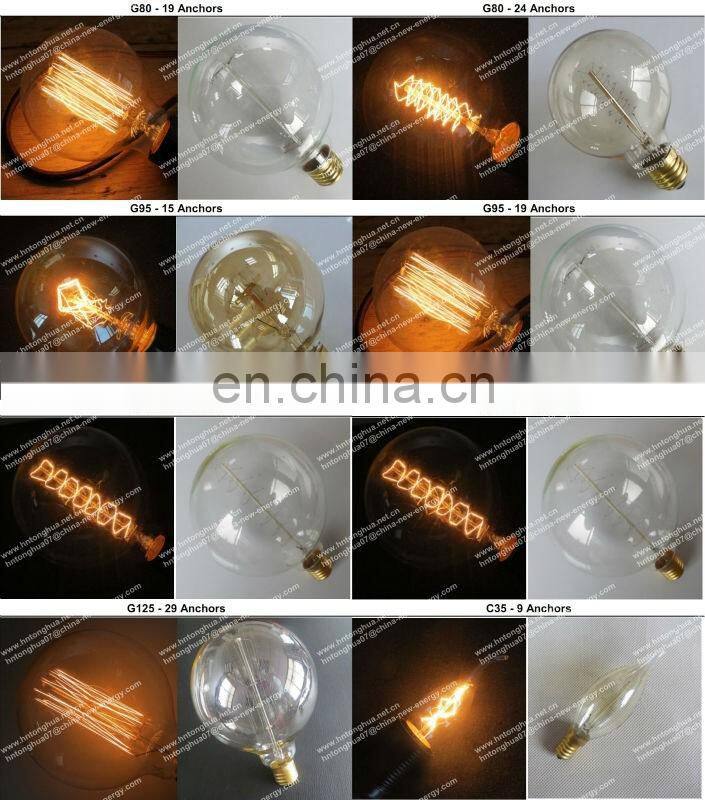 Retro Edison Bulbs E27 220V Vintage Bulbs 25W 40W 60W ST64 Bulb Edison