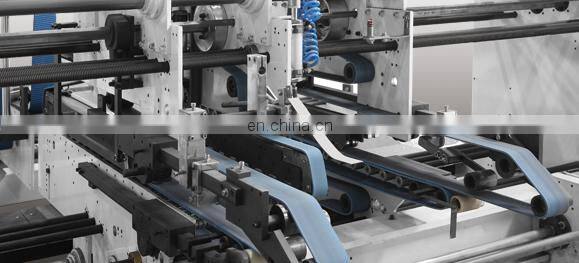 ZH-A580PS corner folder gluer Box Folding Automatic Folder Gluer Machine