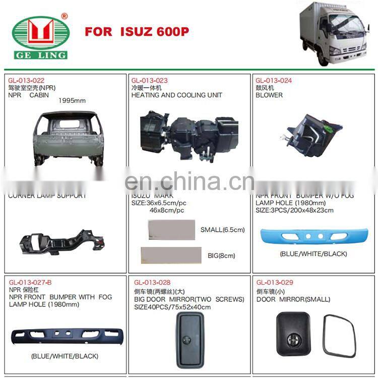 Wiper Panel For Isuzu Spare Parts 600P NPR NKR