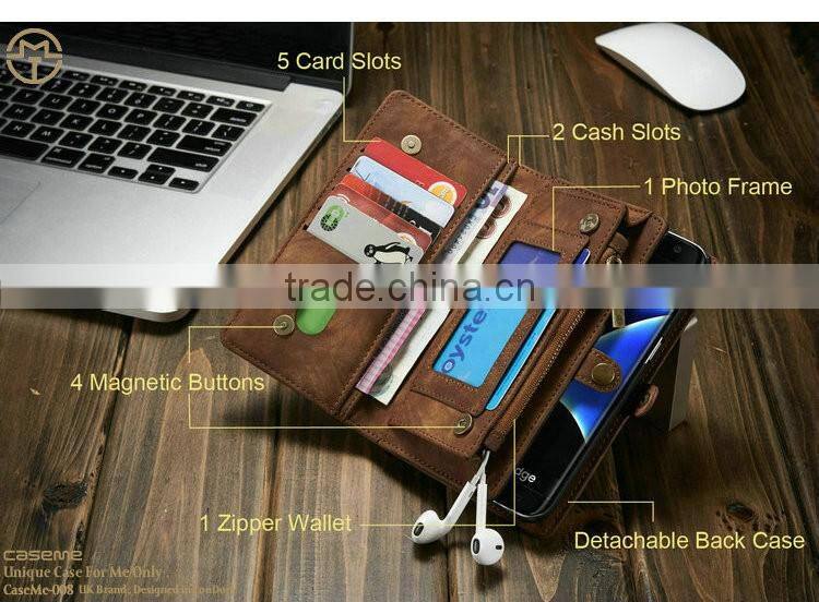 For iPhone 6 Plus Case Multi-function Wallet Phone Case Housing For iPhone 6/6S Case Leather Flip Cover With Card Slots