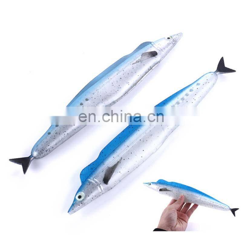 Amazon 32cm 72g Soft Tube Bait Japan Plastic Trolling Fishing Lures Big Tuna Fish Bait