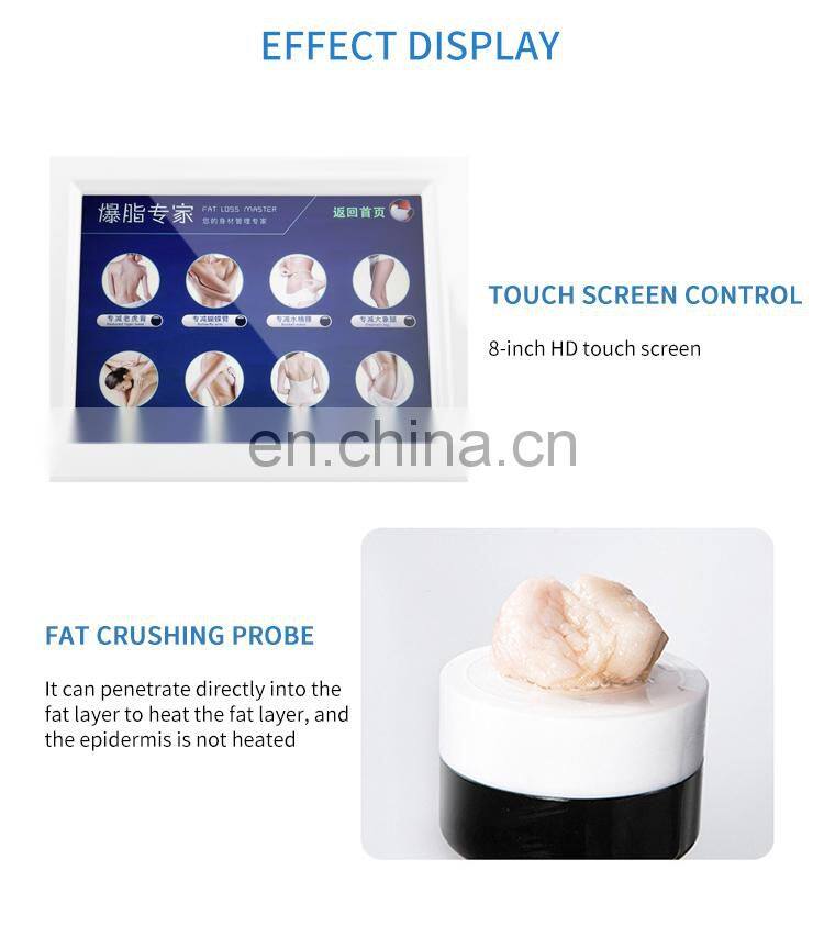 3 IN 1 Body Shaping Machine Microwave+Microcurrent+Vacuum Negative Pressure Weight Loss Device Body Physiotherapy Massage