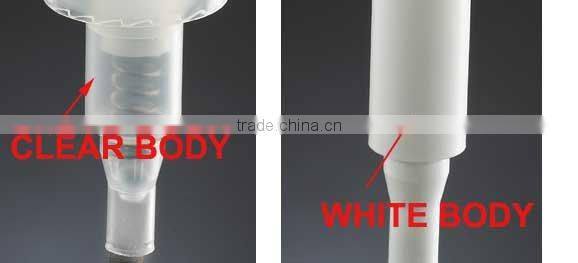 Shampoo dispenser material lotion pump