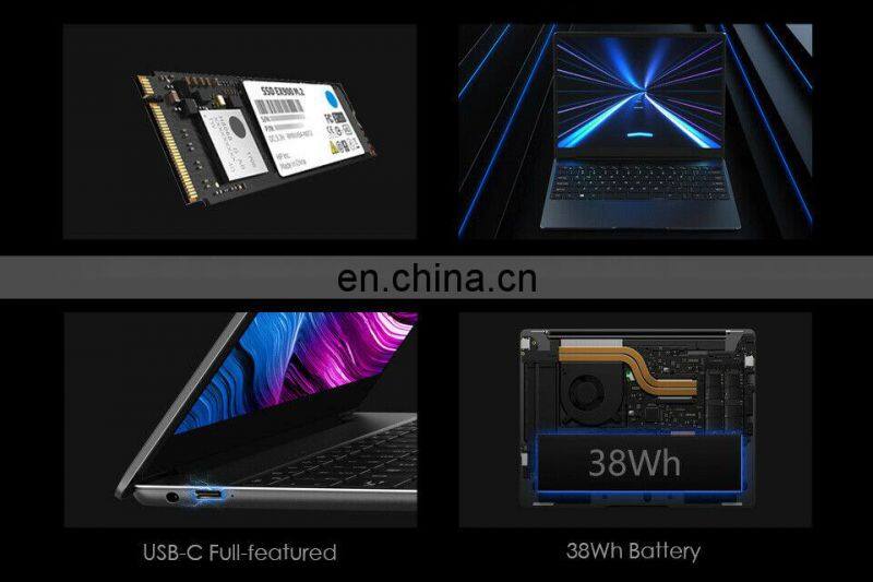 New technology products CHUWI GemiBook 13 inch 12GB 256GB Win 10 Home J4115 Quad Core Dual Band WiFi laptop computer