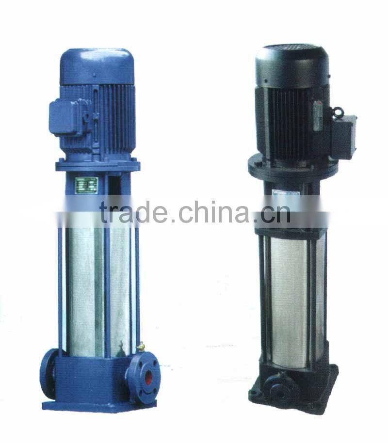 Stainless steel vertical pump for pipe