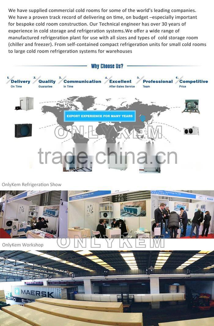 Aluminum 100mm 200mm pu panel cold room, cold room panel with cam lock