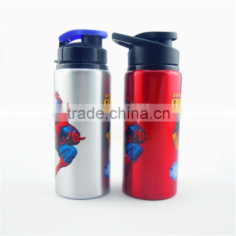 450ml Sport Aluminum Water Bottle with Customized Logo Design