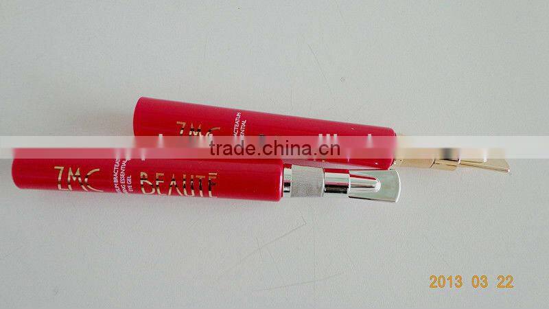 New product,Red tube,flexible plastic tube for cosmetic packagings,small soft tube,PE tube for cosmetic packaging