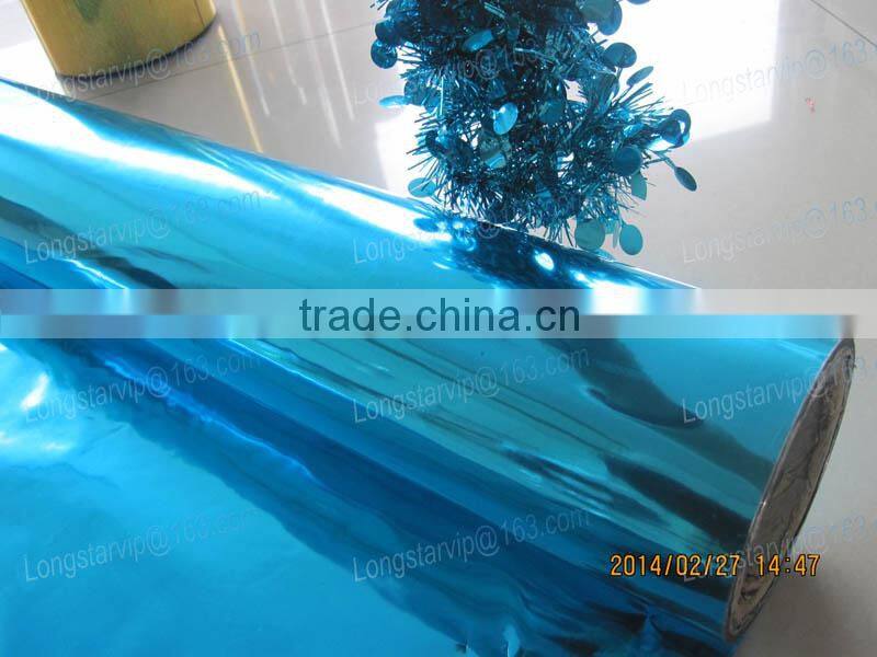 PVC Metallized Film For Chrismas Decoration