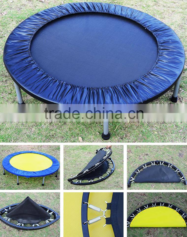 The most popular new design useful type outdoor interesting mini folded trampoline