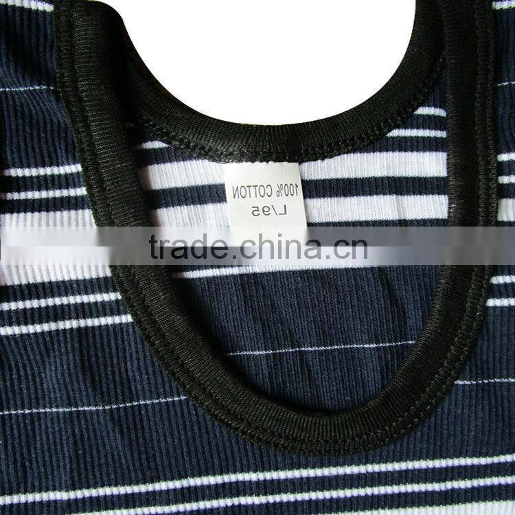 0.42USD Wholesale Stock Hot Sales Fashion Style Summer Blank Colorful Cotton Cheap Wholesale Kids Singlets/Vest ( kctbx002)