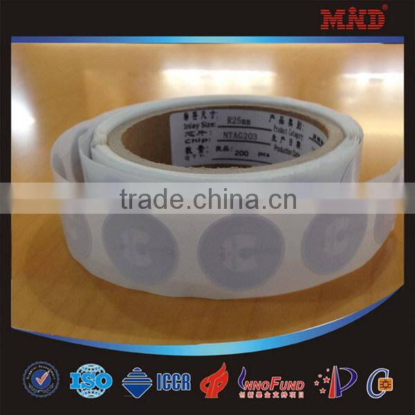 MDT21 factory price rfid nfc antenna sticker tag