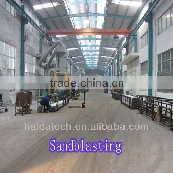 sand blasting aluminum profile for solar frame
