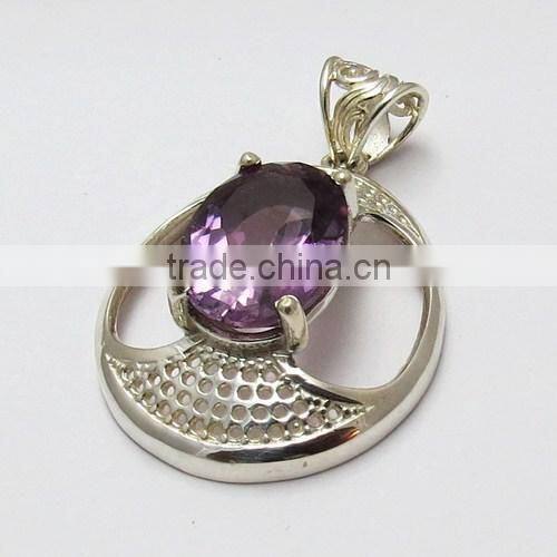 Exclusive Tiger Eye 925 Sterling Silver Pendant, Gemstone Silver Jewellery, Handmade Silver Jewelry