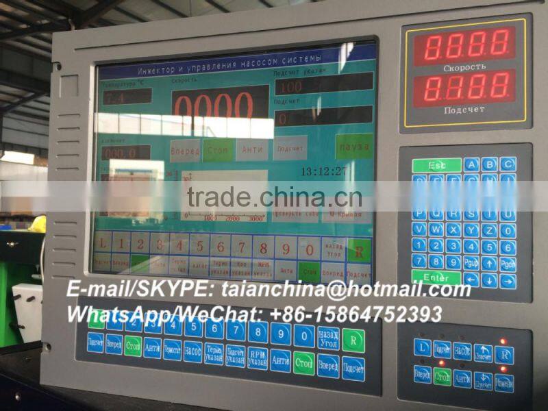 NT200PLC diesel injection pump test bench-russia language