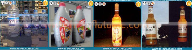 customized best seller inflatable replica water bottle for promotion