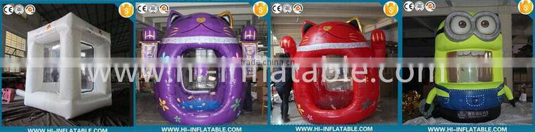 Cool event use inflatable money cash booth for sale
