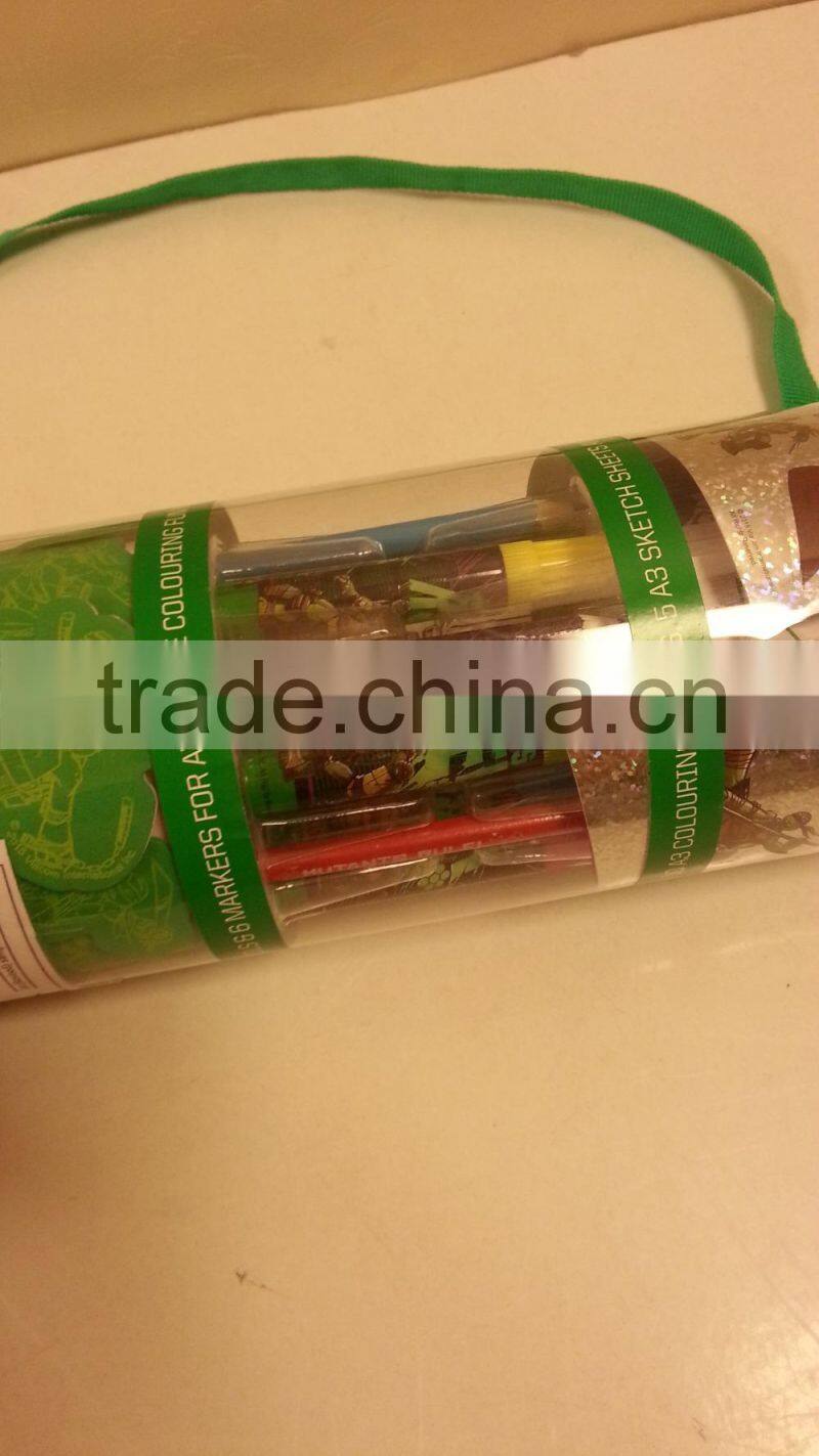 over 100pcs Tmnt Activity Tube Set