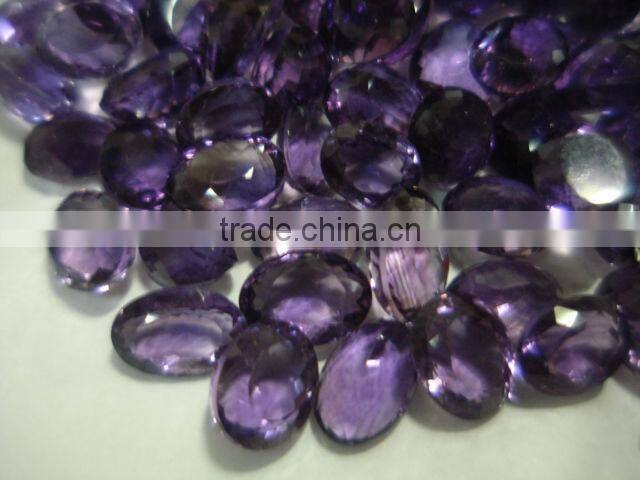 AAA grade Amethyst faceted gemstones