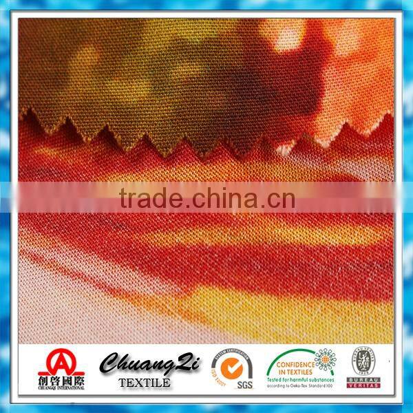 lady dress textile digital print factory china supplier wholesale 100% rayon fabric