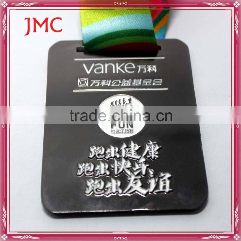 High quality and price zinc alloy gold silver bronze souvenir blank metal medal