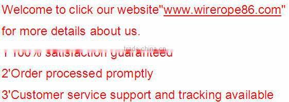 6*36+IWRC elevator steel wire rope manufacturer