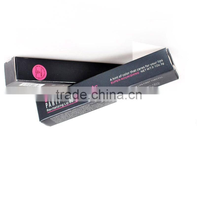 2015 New Sugar box Lipstick Partyqeen Tint 7 Colors Optional waterproof lipgloss