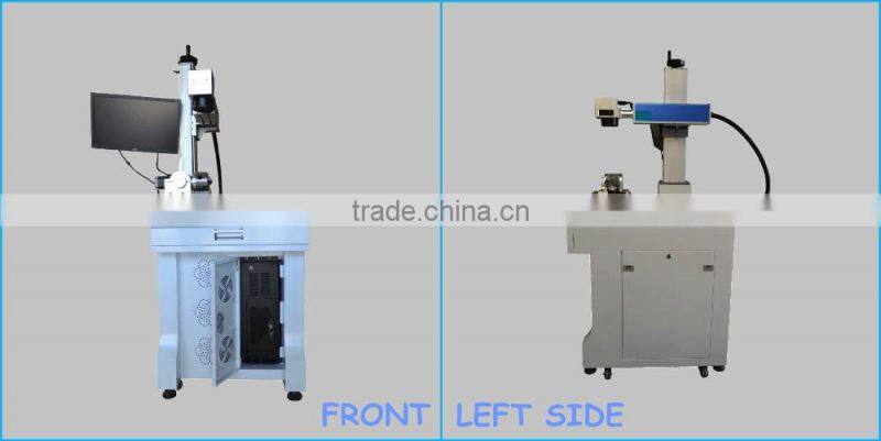 China Jinan Dowell 2016 new technology laser marking machine 1010 20w 30w 50w 100w fiber laser marking machine on steel