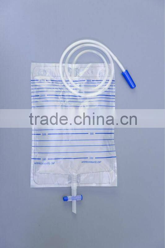 High Quality 2000ml Urinary Drainage Bag Pocket Urine Bag