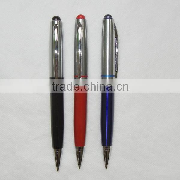Best-selling factory price stationery newest promotion logo metal pen with different colors