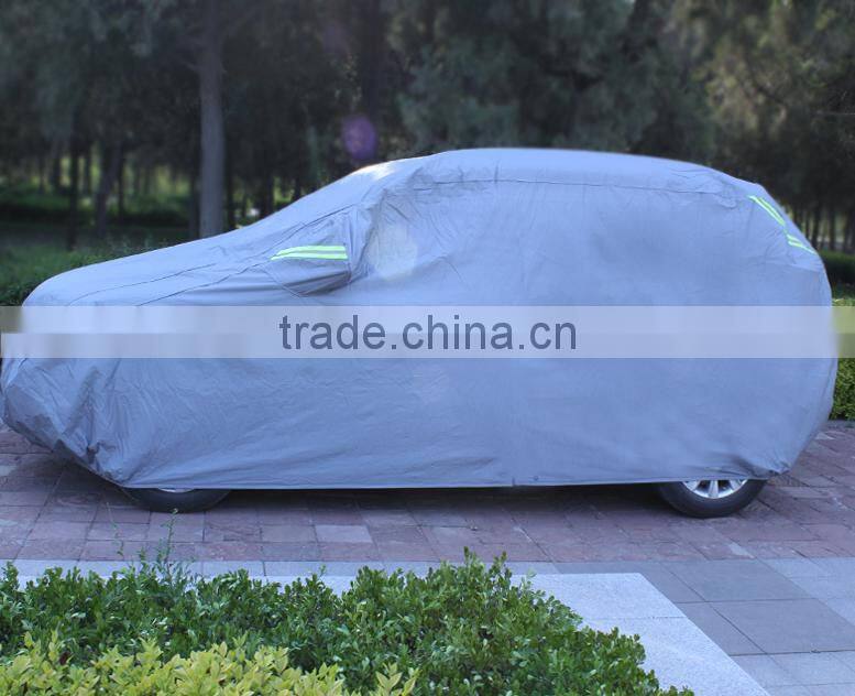 high qualtity aluminium foil car cover silver color