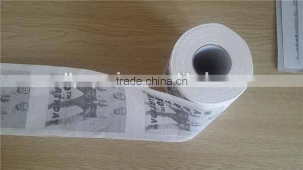 custom designed novelty printed toilet paper