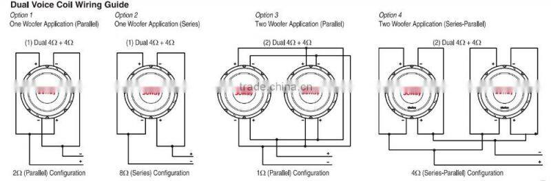 SW12-20 subwoofer, 12 inch 1000W Car Audio Speaker