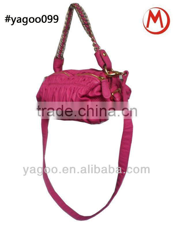 simple style fashion handbag, lady PU cross body bag 2014