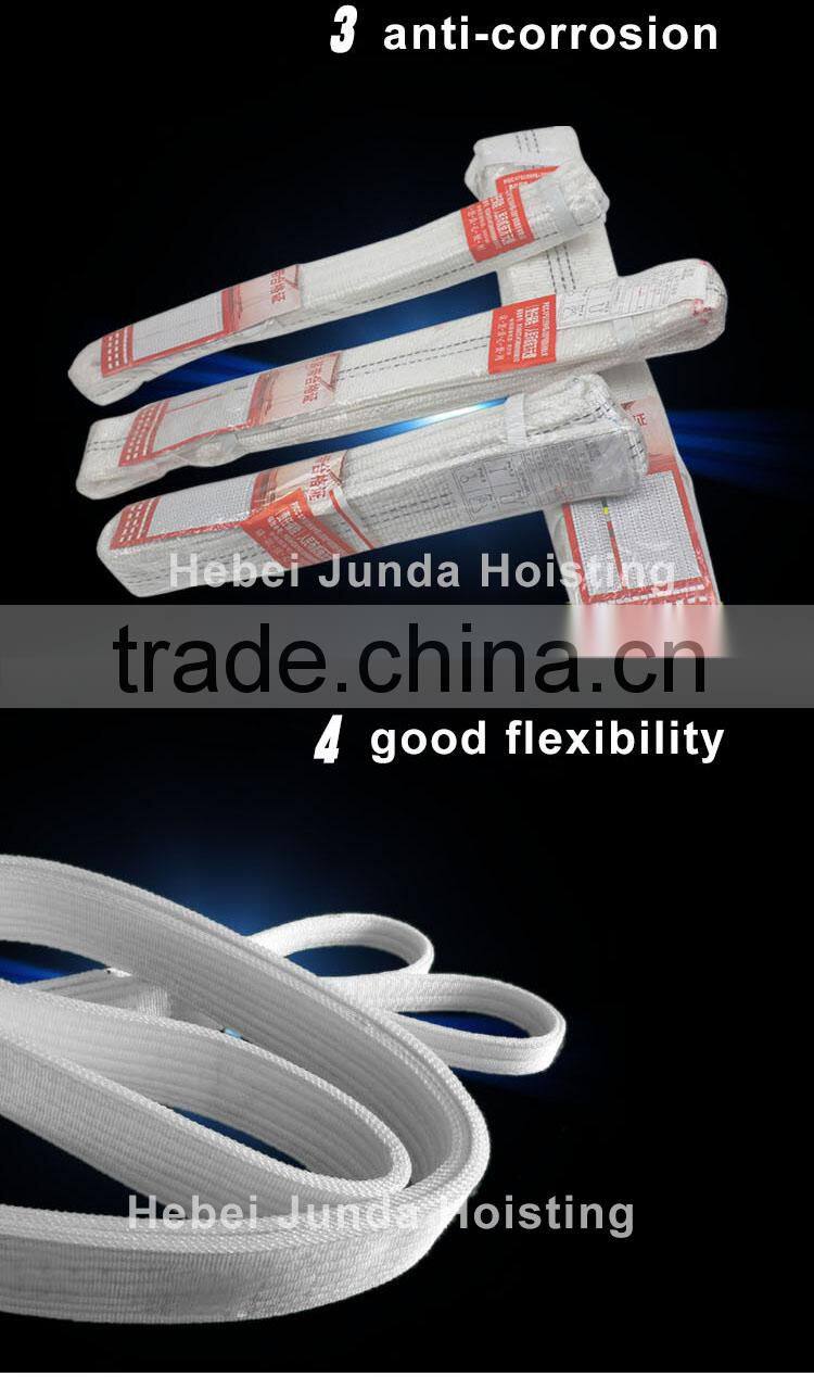 cheap price webbing sling type 1-10Ton lifting capacity belt sling