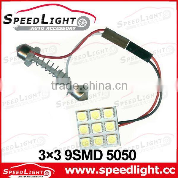 Factory Supply Super Brightness 24SMD 5050 With 3 Socket Interior LED Light for Car