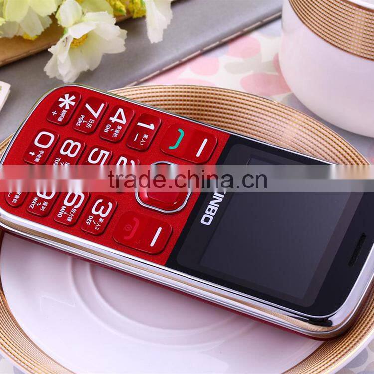 Dual SIM dual standby SOS big horn flashlight senior feature mobile phone