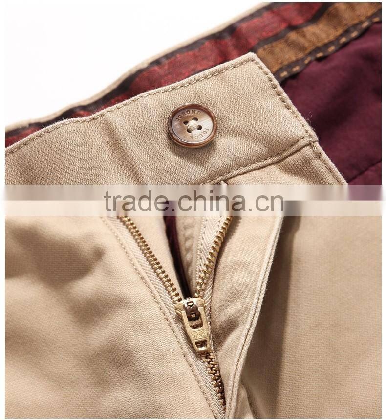 men's Straight trousers business pants warm woolen pants for business man