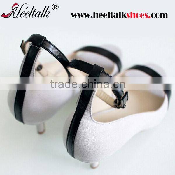 Simple design whoelsale high quality classical design women high heel shoes