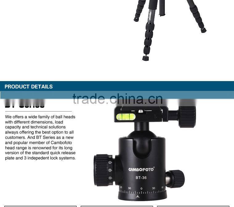 light weight camera tripod,five sections,flexible portable camera tripod