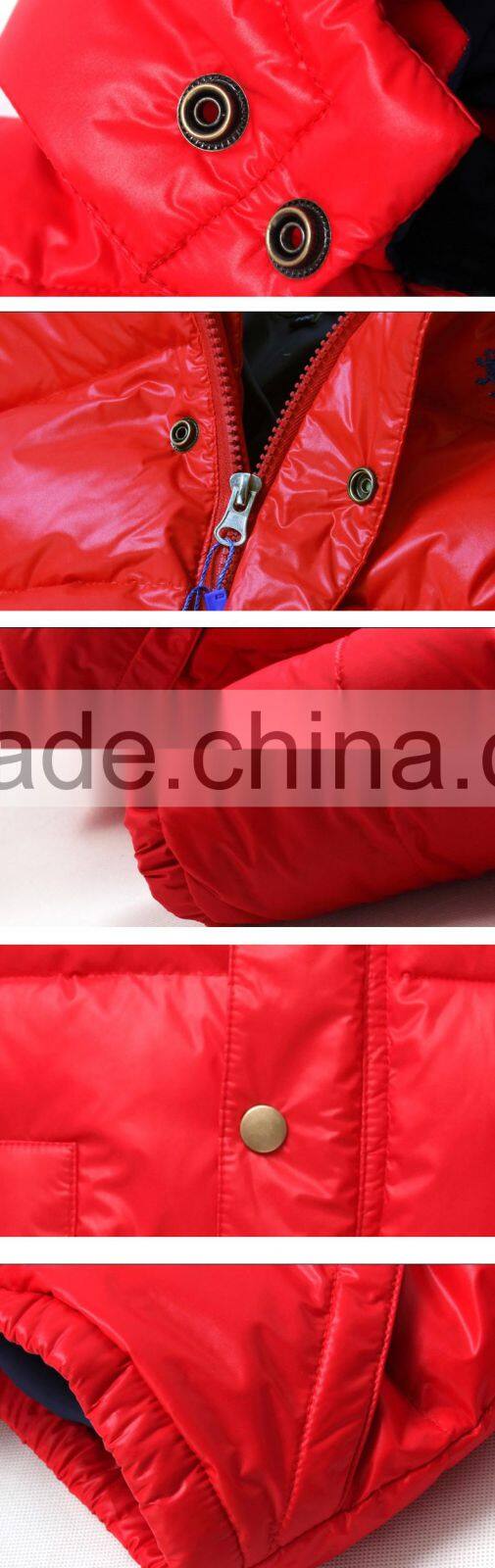 China factory supply high quality apparel for kids winter coat