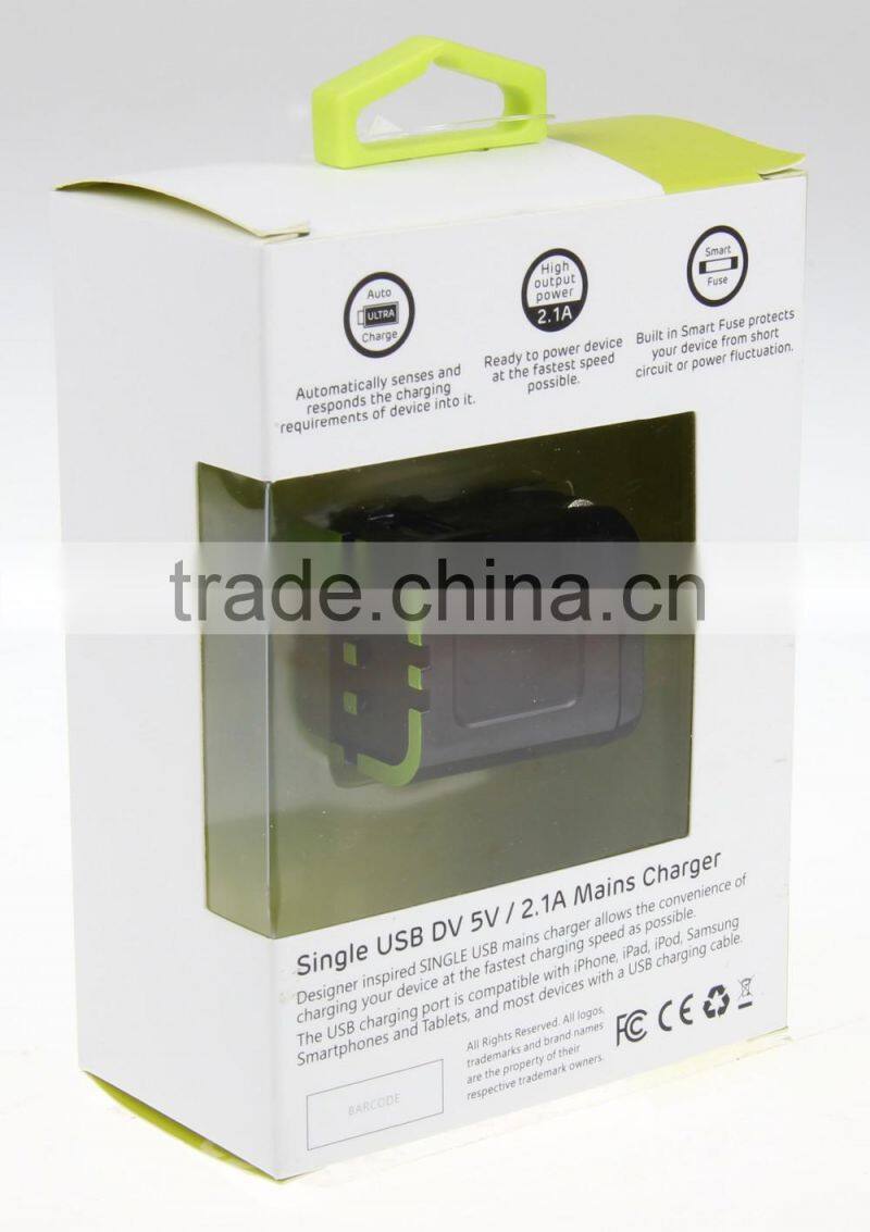 3A Type C with 2.4A Single USB AU Wall Charger